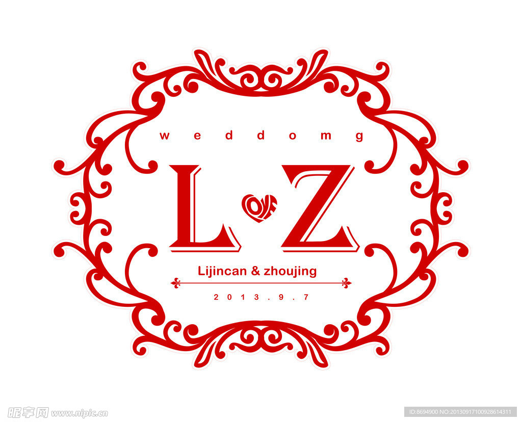 婚礼 logo