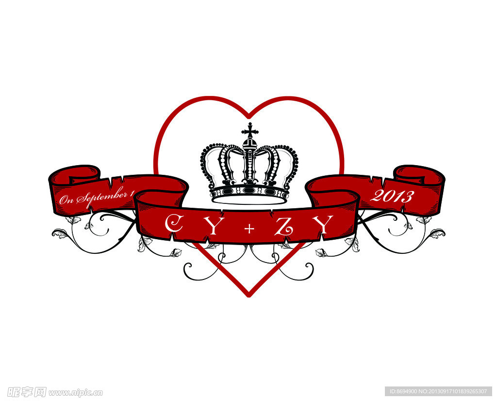婚礼 logo