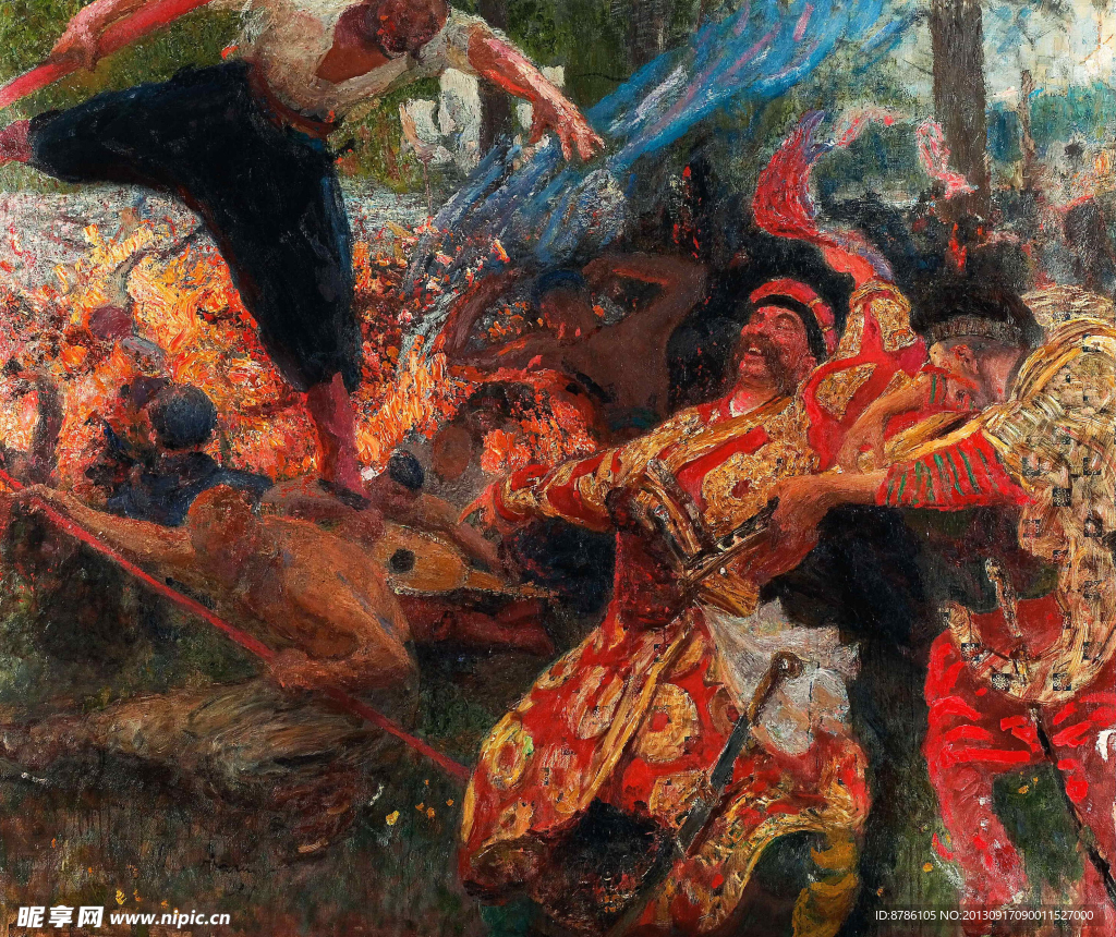 人物油画