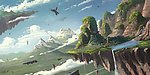 天空城 风景