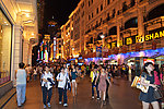 上海南京路步行街夜景