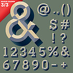 立体数字