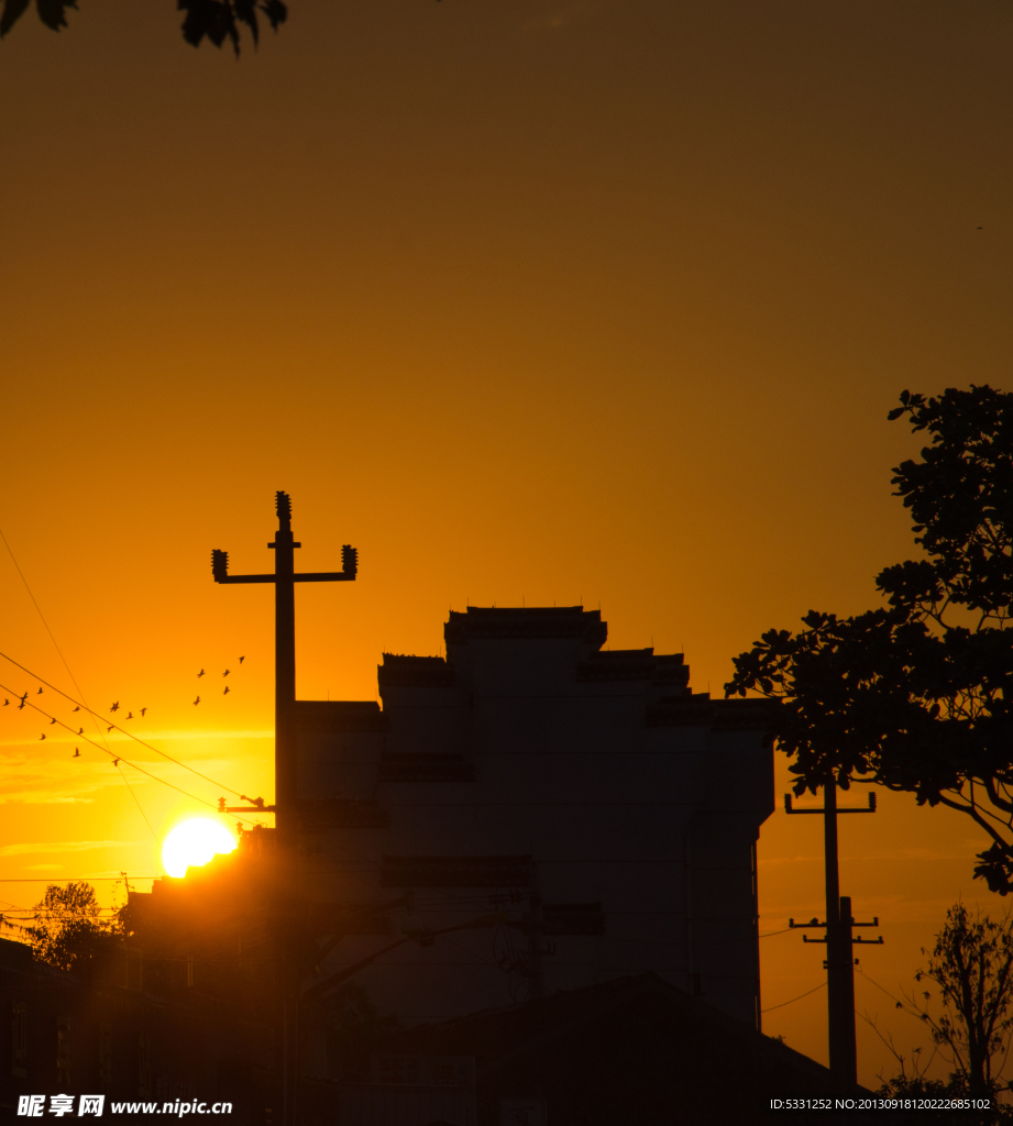 西塘 夕阳