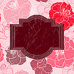 手绘花纹花卉