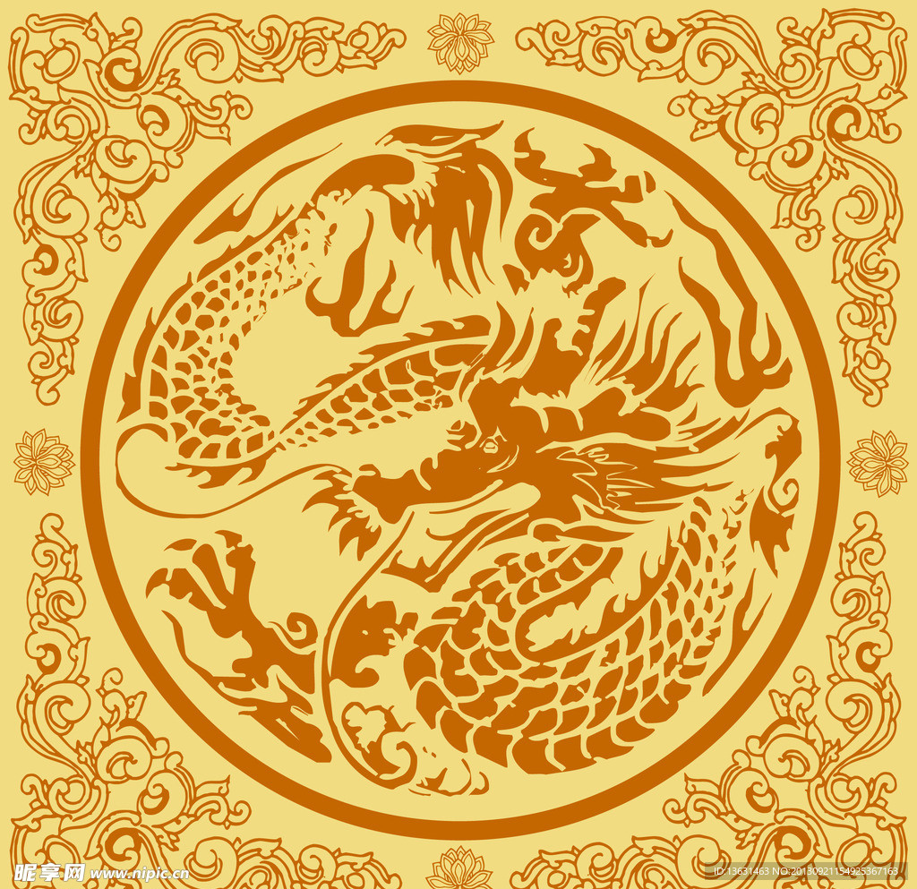 中国龙纹