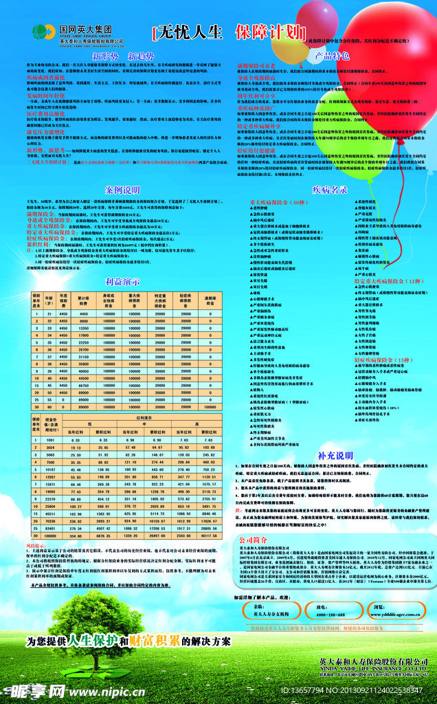 国网英大传单