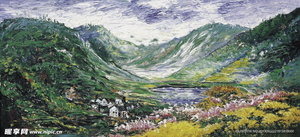 美丽的山村