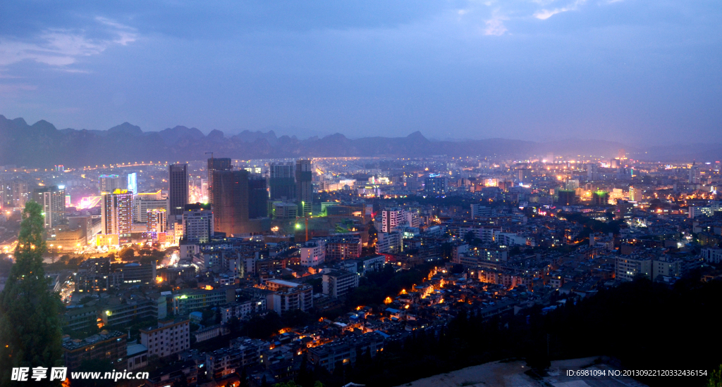 文山夜景