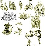 古代人物素材