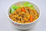 咖喱鸡块饭