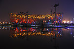 鸟巢夜景