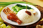 鸡腿饭