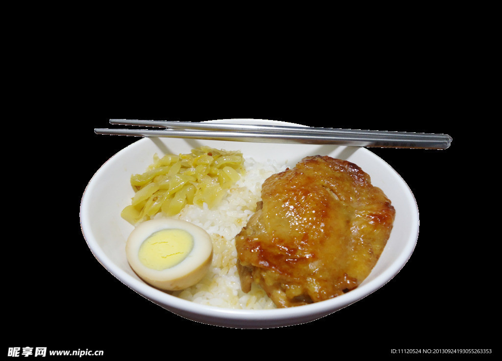 鸡扒饭
