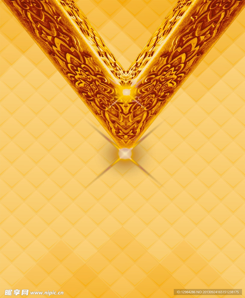 黄金底纹