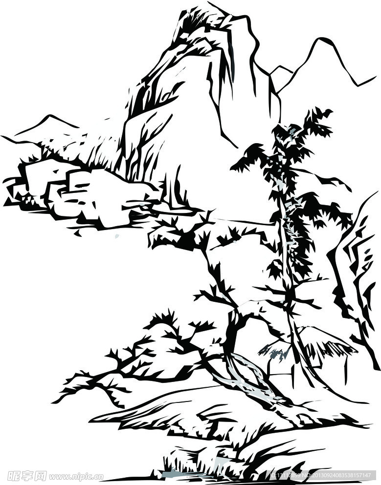 山水