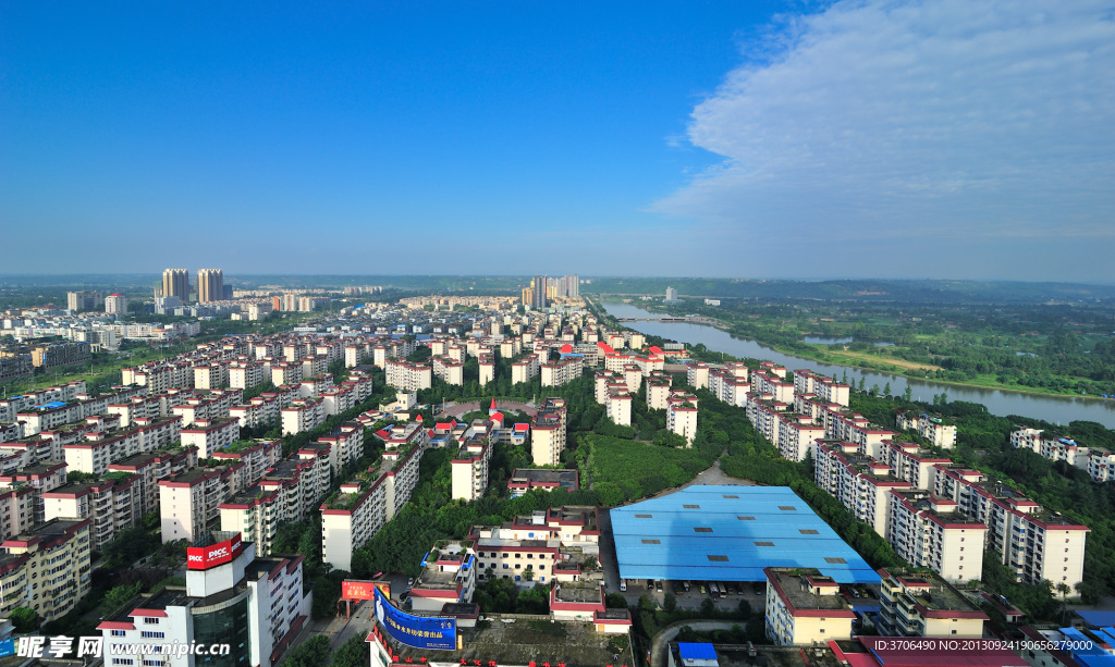 俯瞰住宅区