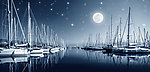 夜空 码头