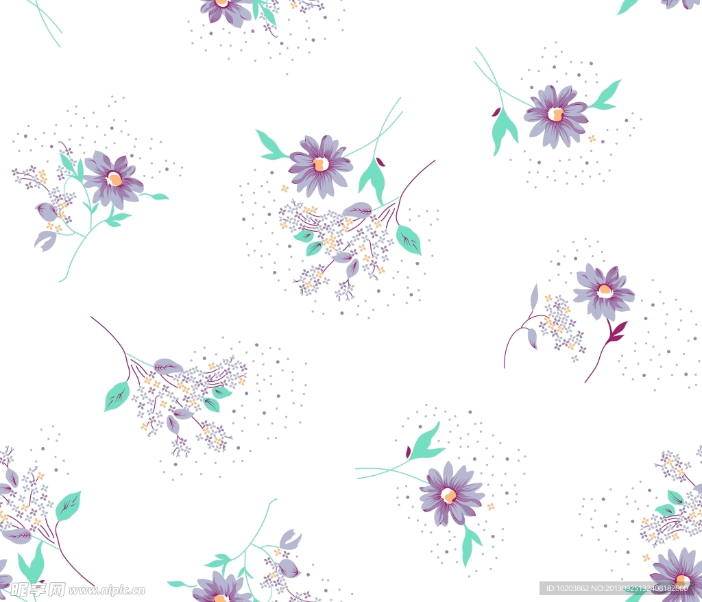 碎花花纹