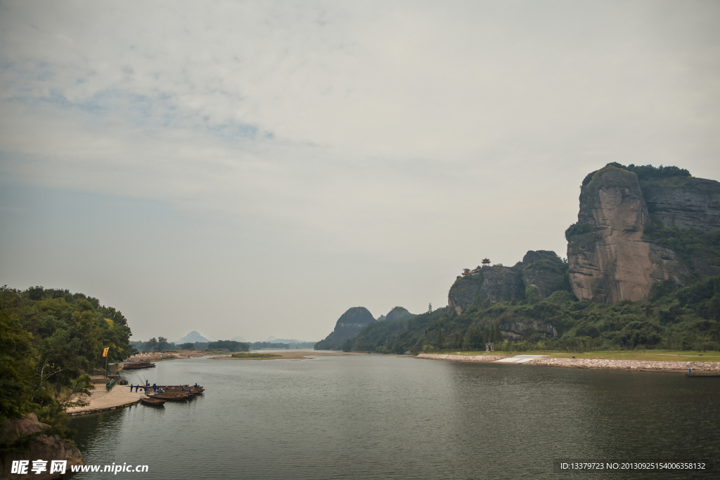 龙虎山 山水图