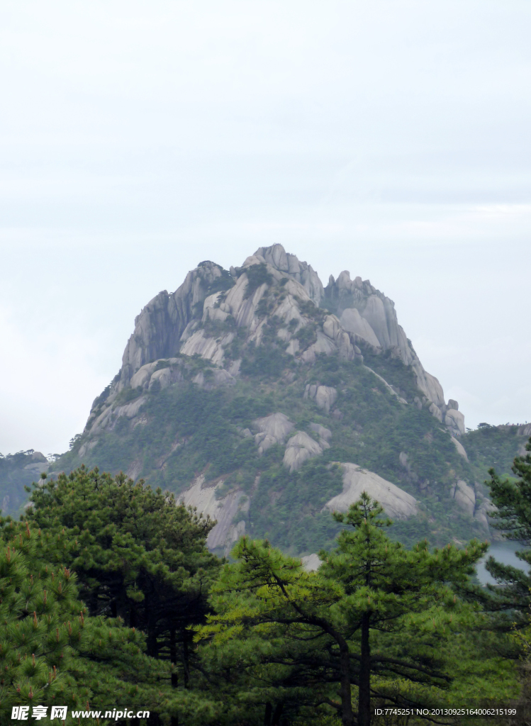 黄山莲花峰