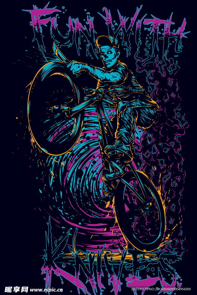 涂鸦矢量图