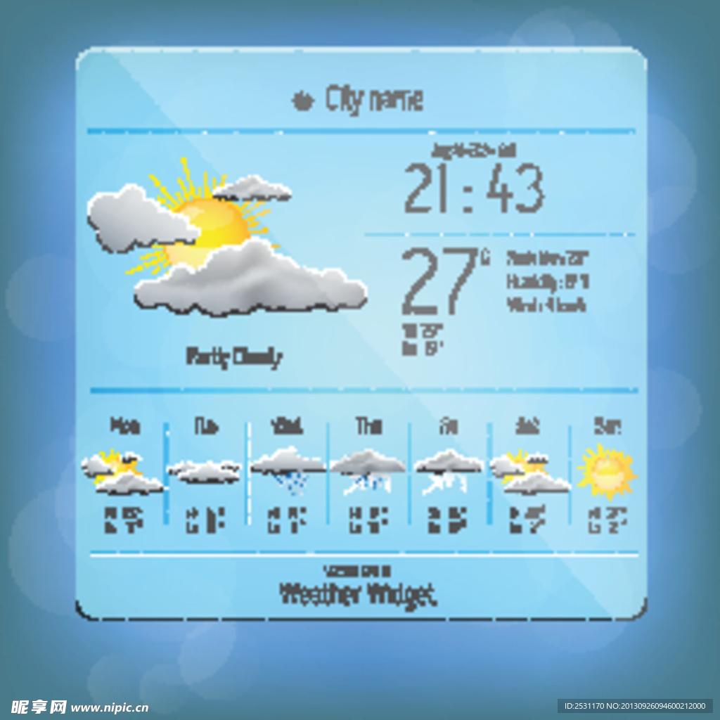 天气图标