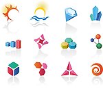 彩色商标LOGO设计