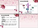 花纹背景PPT模板