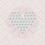 斜纹格子相册模板