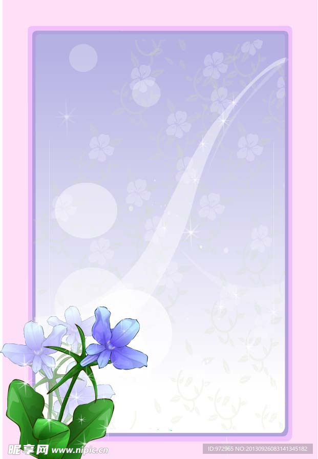 角花边框
