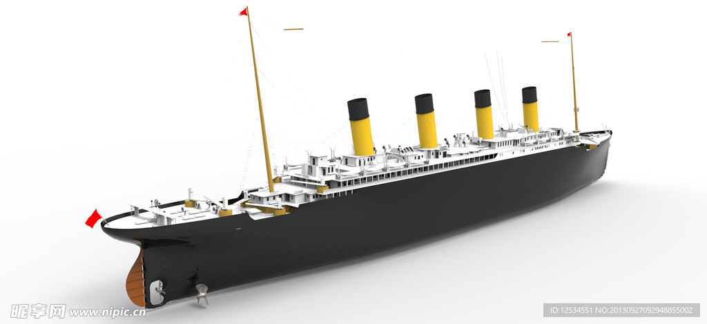 泰坦尼克号3d三维图