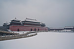雪中午门