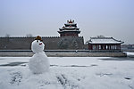 雪人和角楼