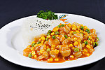 鲍汁虾仁饭