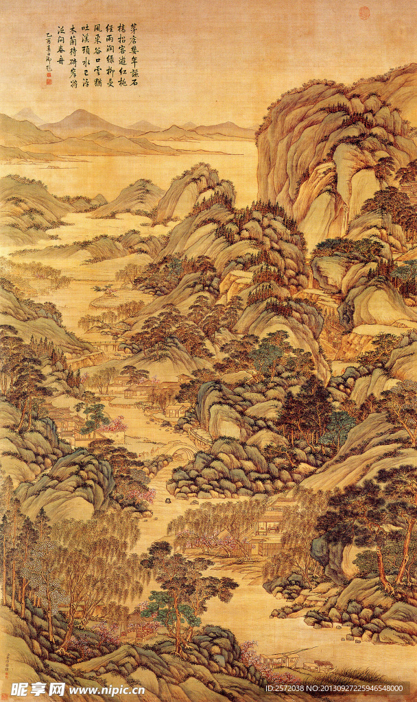 古代山水画