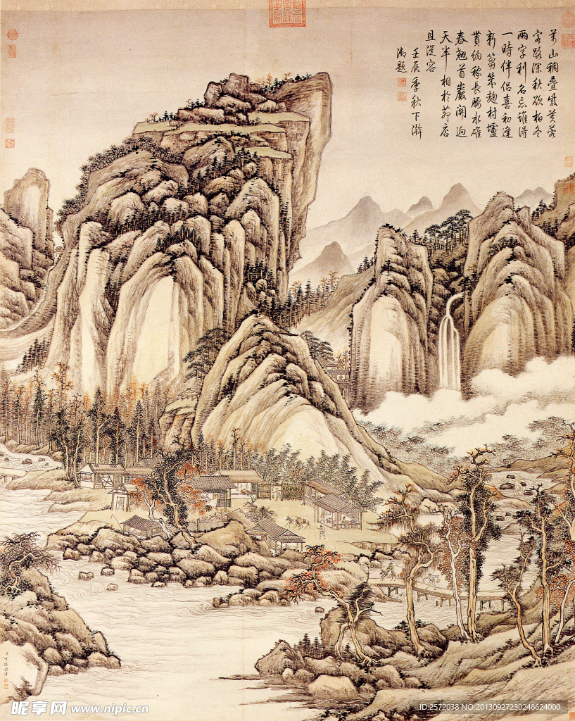 古代山水画