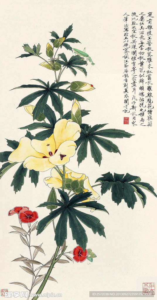 秋英灿烂