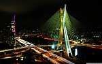 立交桥夜景