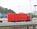红色大卡车