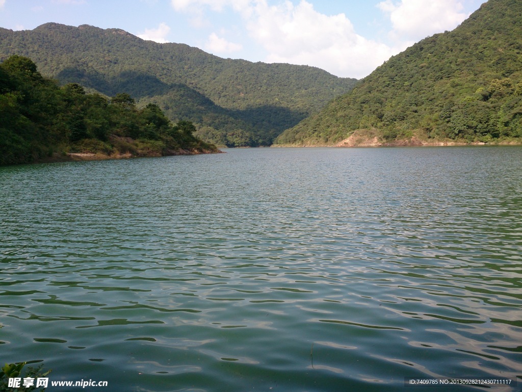 湖水景观