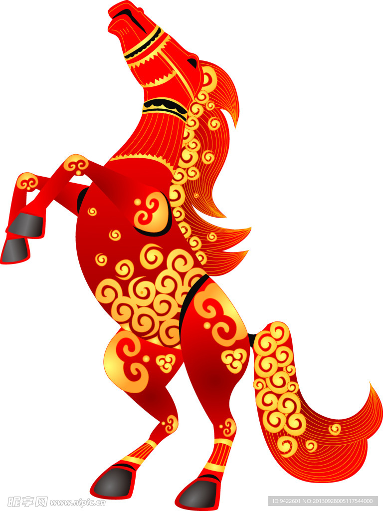 卡通马