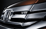 九代雅阁 V6标牌