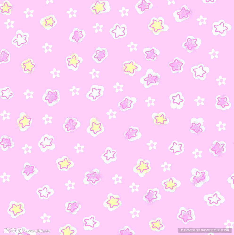 星星小碎花