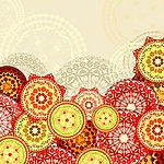 图案 圆盘花纹