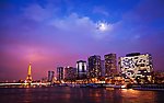 巴黎埃菲尔铁塔夜景