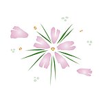 抽象花朵