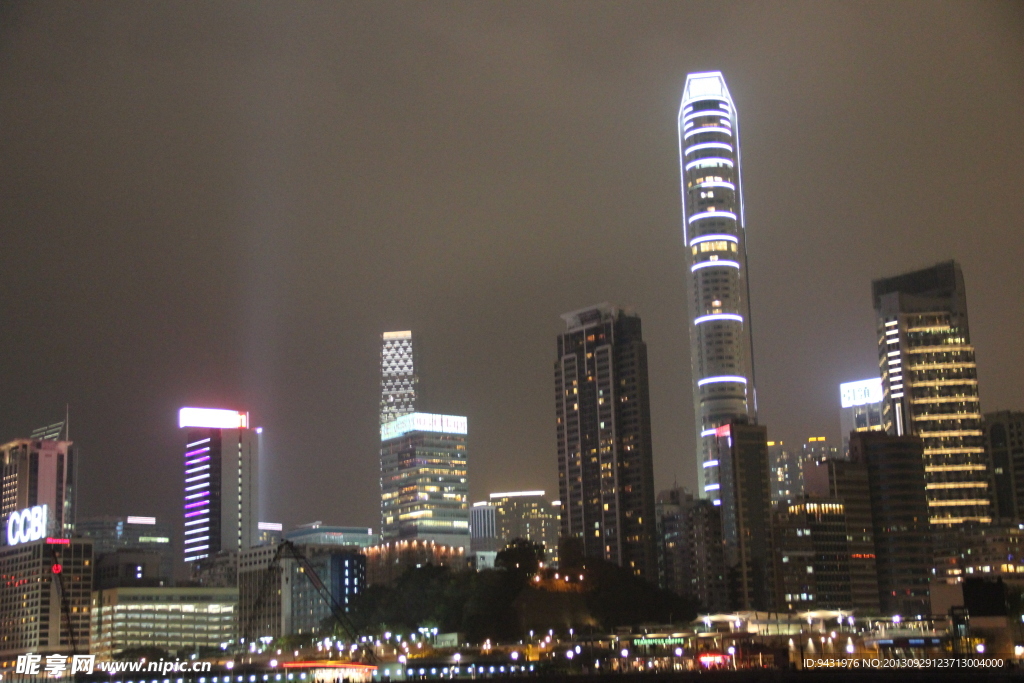 维多利亚港夜晚