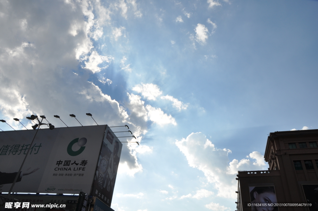 天空