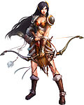 女弓手