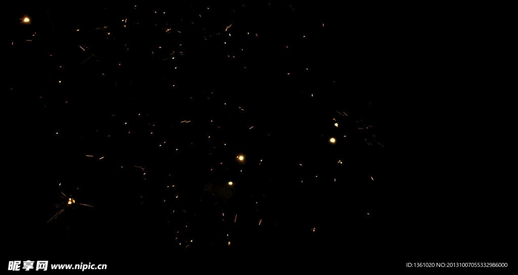 动态粒子星光视频素材